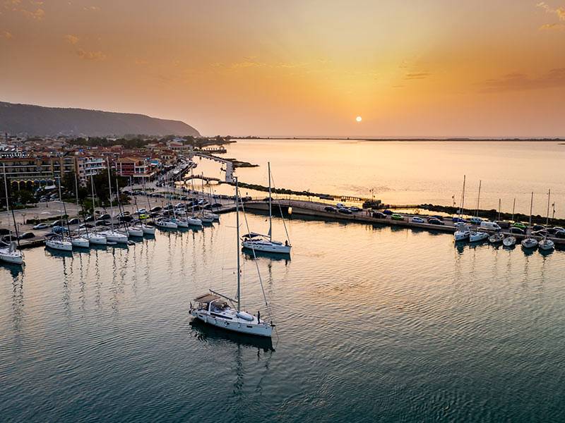 Greek marinas - Marina Lefkada in Greece